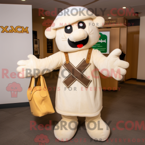 Creme Celtic Cross maskot...