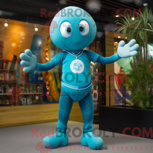 Personaggio mascotte Cyan...
