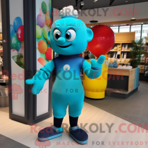 Personaggio mascotte Cyan...