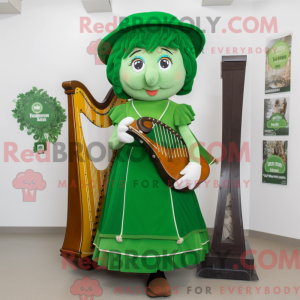 Groene Keltische harp...