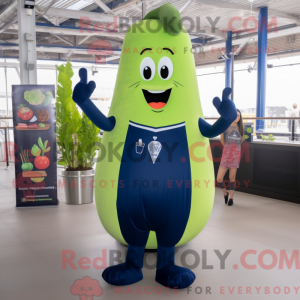 Navy säljare maskot kostyme...