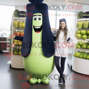 Navy säljare maskot kostyme...
