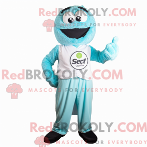 Disfraz de mascota Sky Blue...