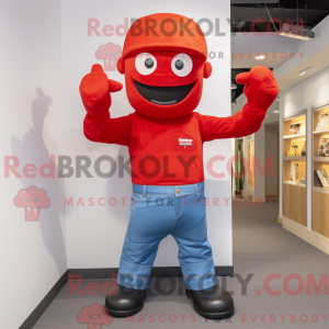 Personaggio mascotte Red...