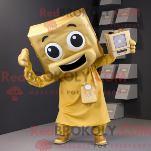 Gold Camera mask drakt...