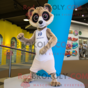 Disfraz de mascota Lemur...