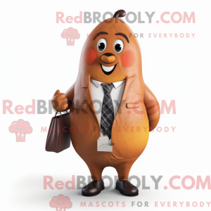 Costume mascotte de poire...
