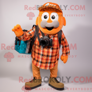 Postava maskota Orange...