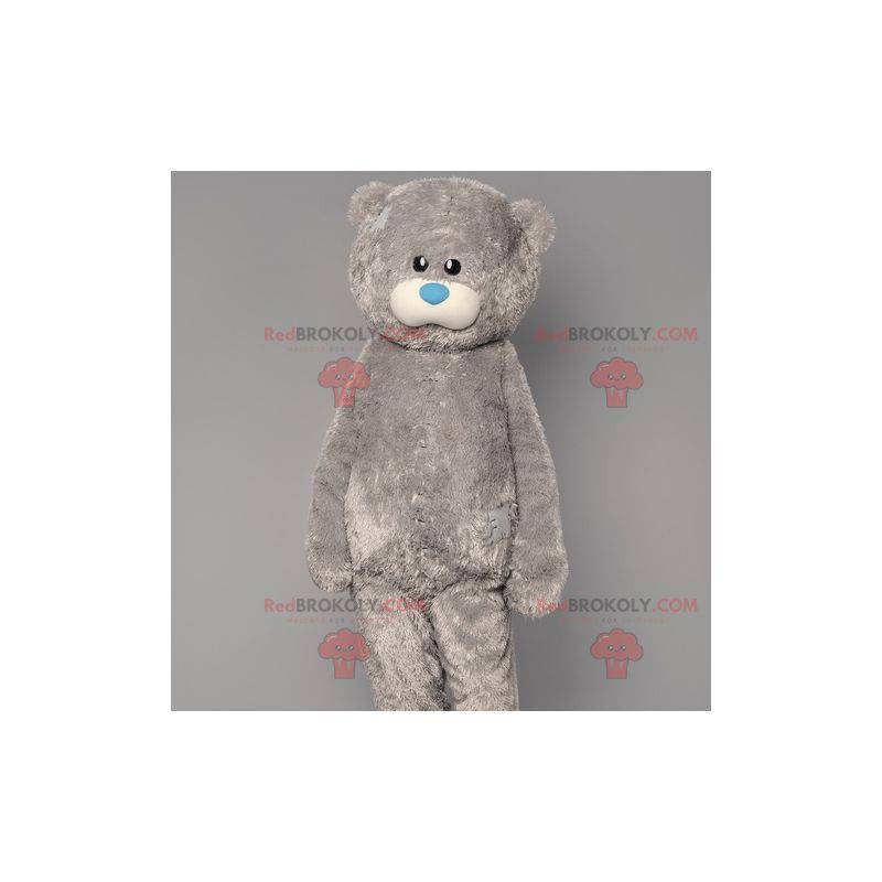 Ik je beroemde grijze teddybeermascotte - Redbrokoly.com