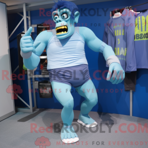 Disfraz de mascota Sky Blue...