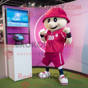Personnage mascotte Magenta...