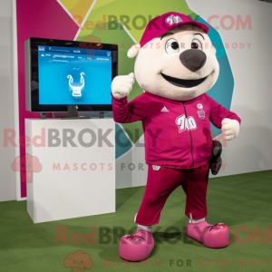 Postava maskota Magenta...