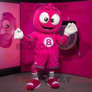 Postava maskota Magenta...