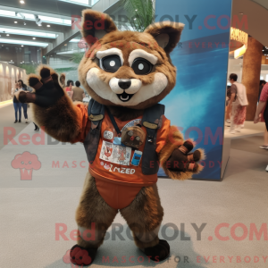 Rust vaskebjørn máscara com...