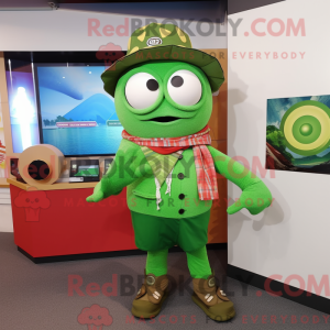 Postava maskota Green Chief...