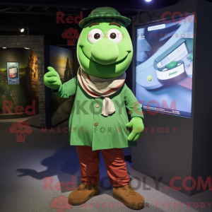 Green Chief mascottekostuum...