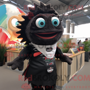 Black Fish Tacos mascot...