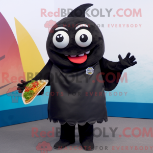 Black Fish Tacos maskot...