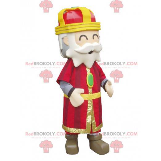 Mascotte de roi coloré et jovial - Redbrokoly.com
