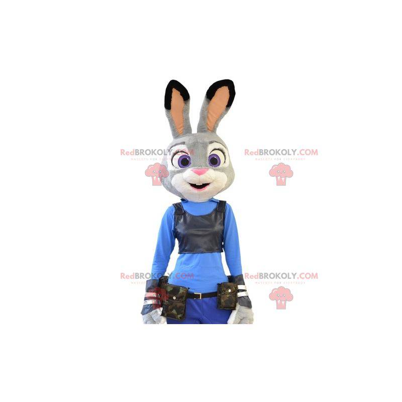 Judy mascota famoso conejo de policía de Zootopia -