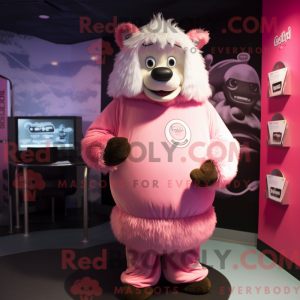 Pink Guinness mascot...