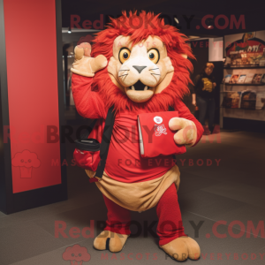 Costume de mascotte de Lion...