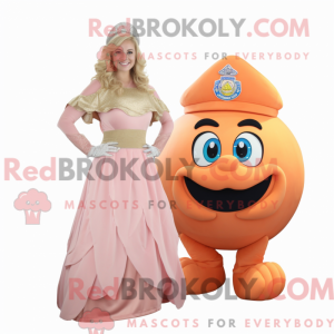 Disfraz de mascota Peach...