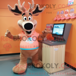 Peach Moose mascotte...