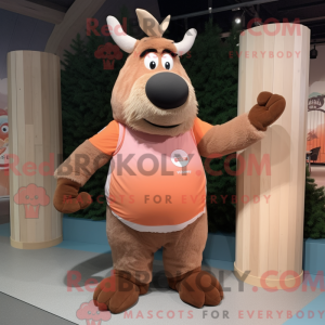 Peach Moose mascotte...