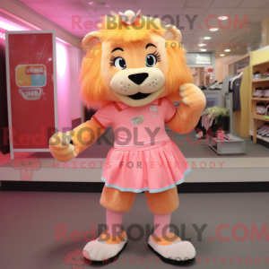 Postava maskota Peach Lion...