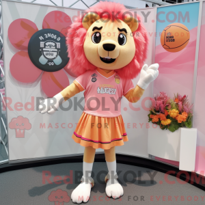 Postava maskota Peach Lion...
