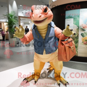 Máscara de dragão de Komodo...