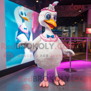 Costume mascotte de flamant...
