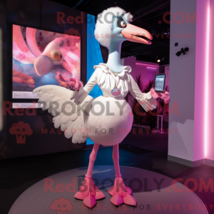 Costume mascotte de flamant...