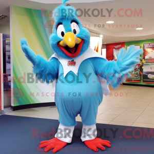 Sky Blue Rooster...