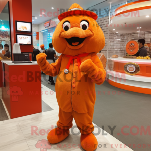 Disfraz de mascota Orange...