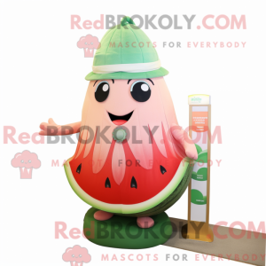 Peach Watermelon maskot...