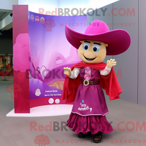 Figura de máscara de cowboy...