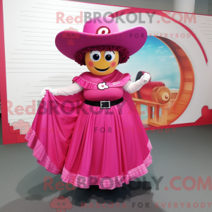 Magenta Cowboy maskot...