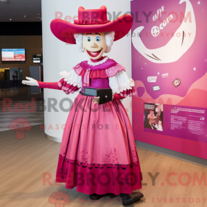 Postava maskota Magenta...