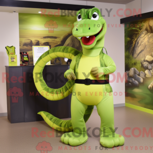 Disfraz de mascota anaconda...