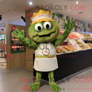 Olive Crab Cakes mascot...