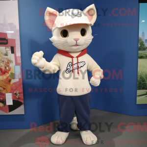 Máscara Cream Cat com capuz...