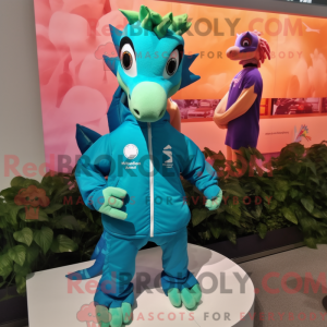 Sjøhest maskot drakt...