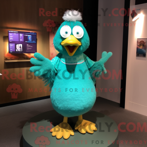 Blågrønn...