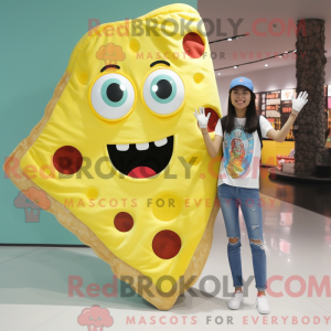 Maskotka Yellow Pizza Slice...