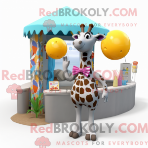 Costume mascotte de girafe...