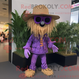 Lilla fugleskræmsel maskot...