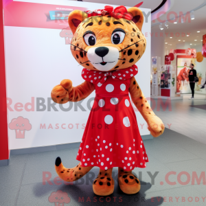 Disfraz de mascota leopardo...
