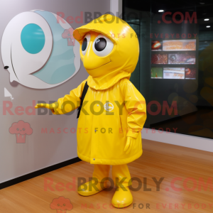 Personaggio mascotte casco...
